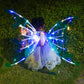 Girls Electrical Butterfly Wings With Lights Glowing Shiny Dress Up Moving Fairy Wings For Birthday Wedding Christmas Halloween